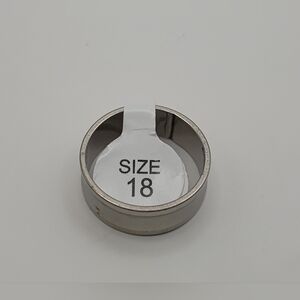 Stainless Steel Alloy Band Ring For Men Size 18 U.S Size 9